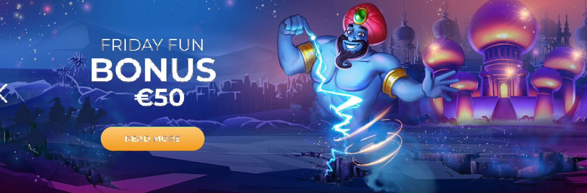 Bonus du vendredi Gratorama - jusqu'à 50€