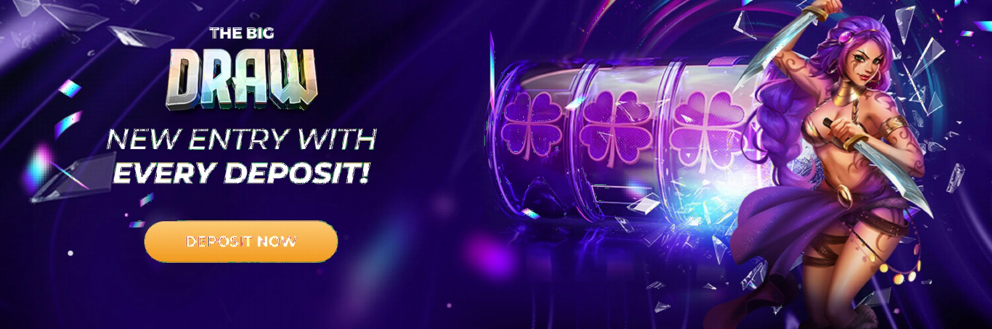 Nouveau tirage avec chaque dépôt sur Gratorama